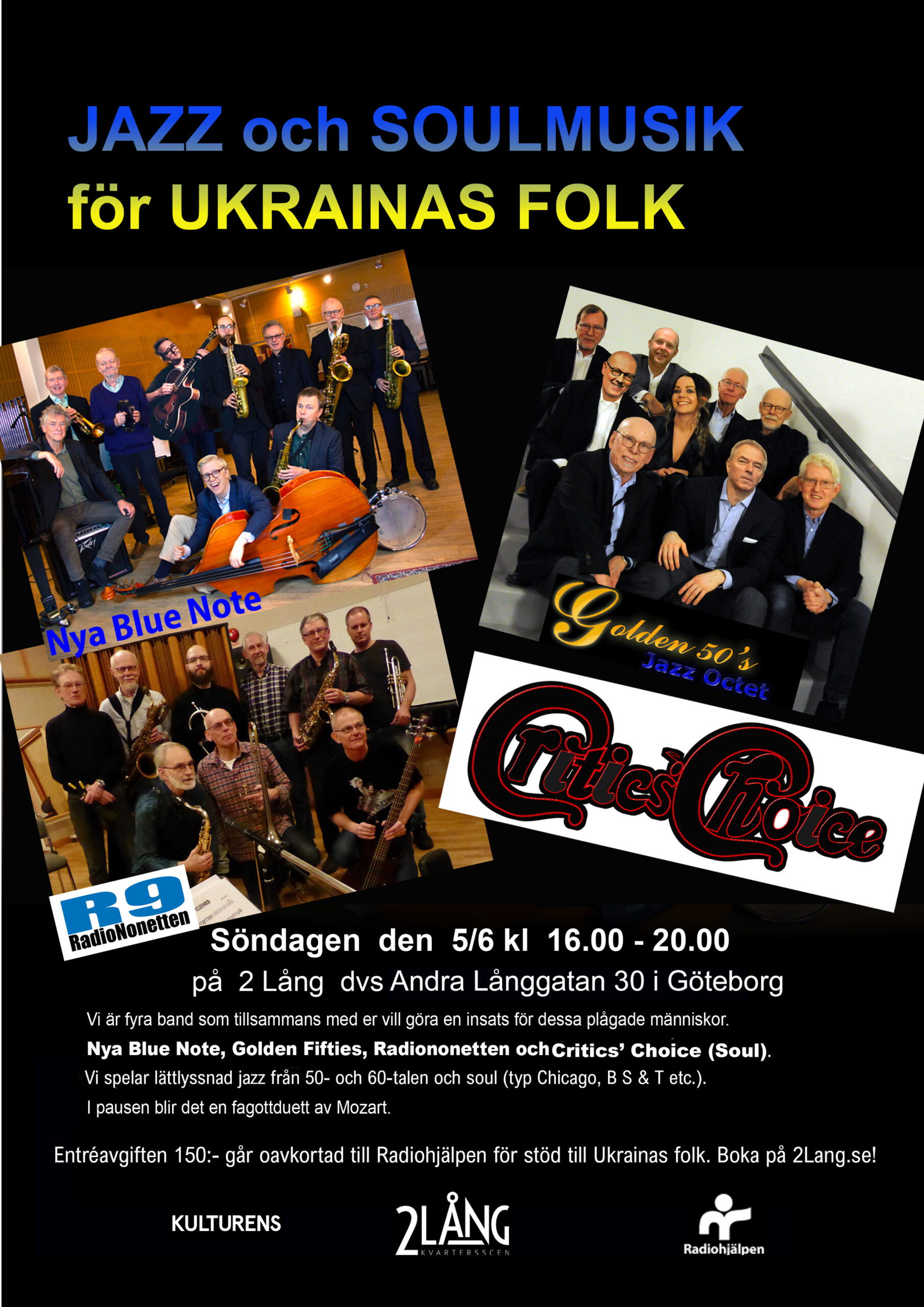 Stödkonsert Ukraina
